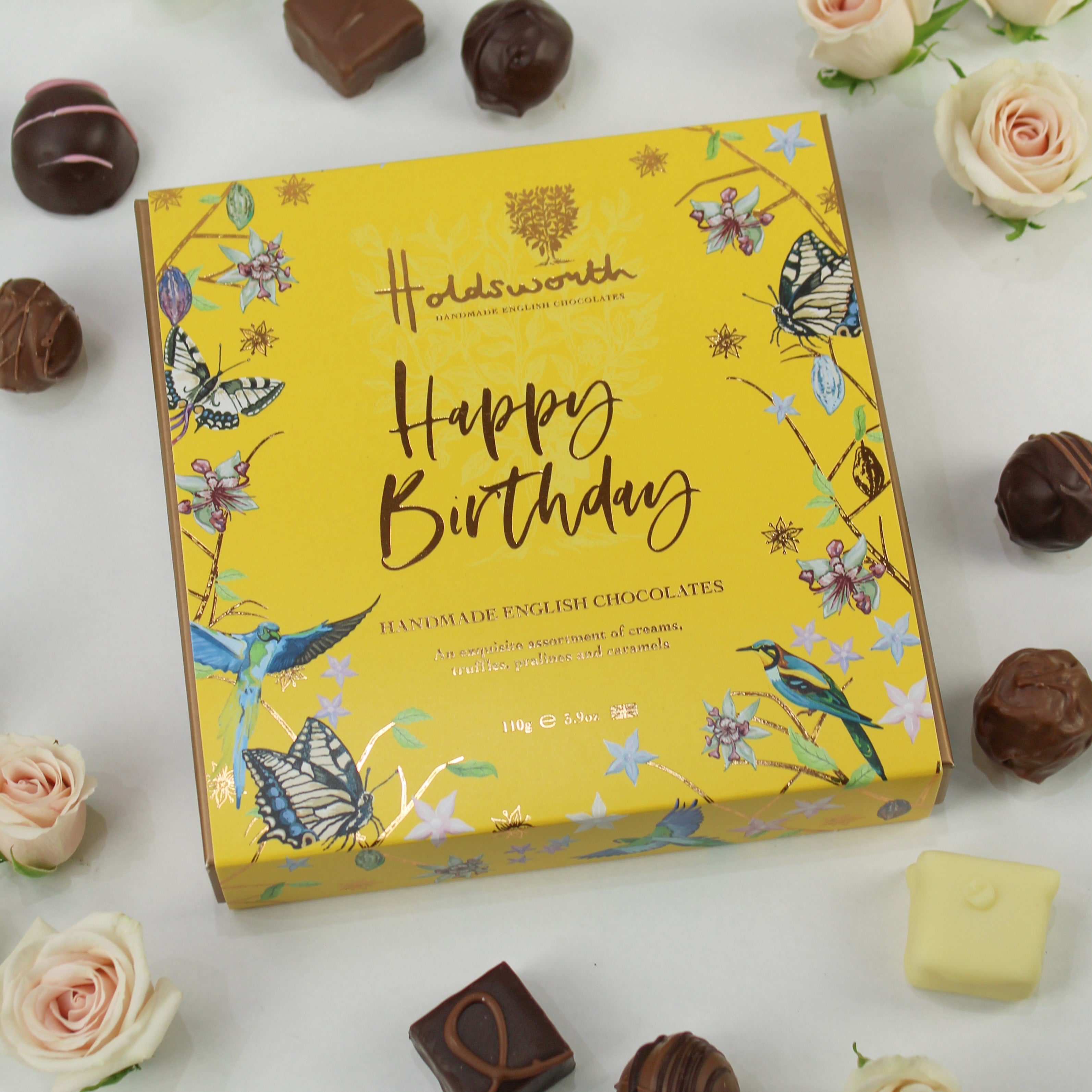 Happy Birthday Chocolates - Holdsworths 110g