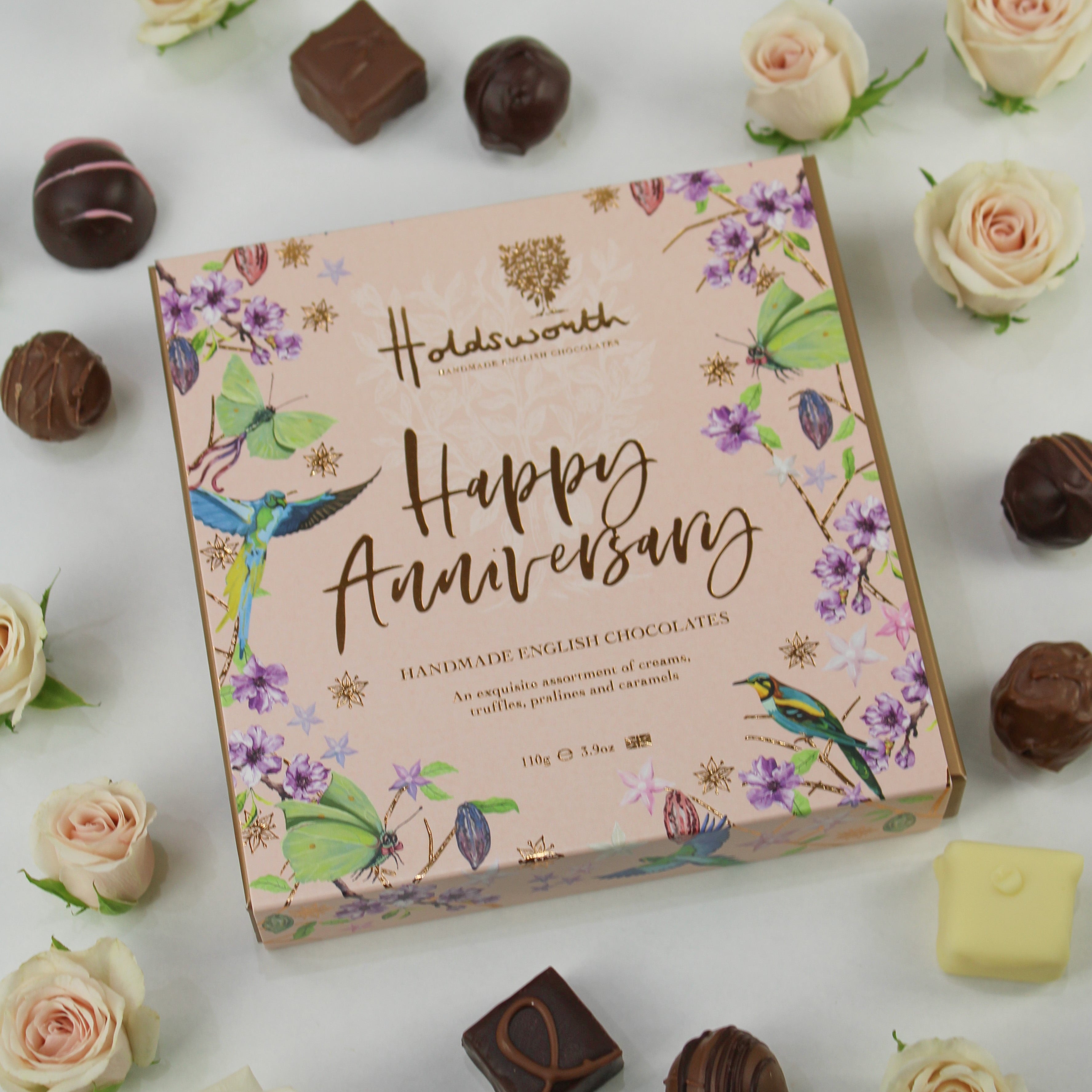 Happy Anniversary Chocolates - Holdsworths 110g